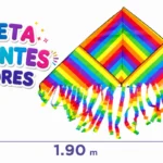 cometa arcoiris grande
