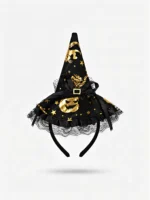 balaca-sombrero bruja negra