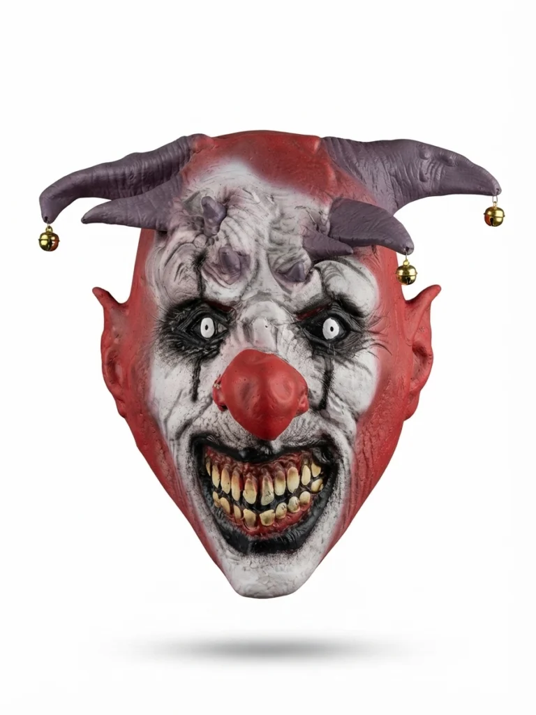 mascara de diablo en latex