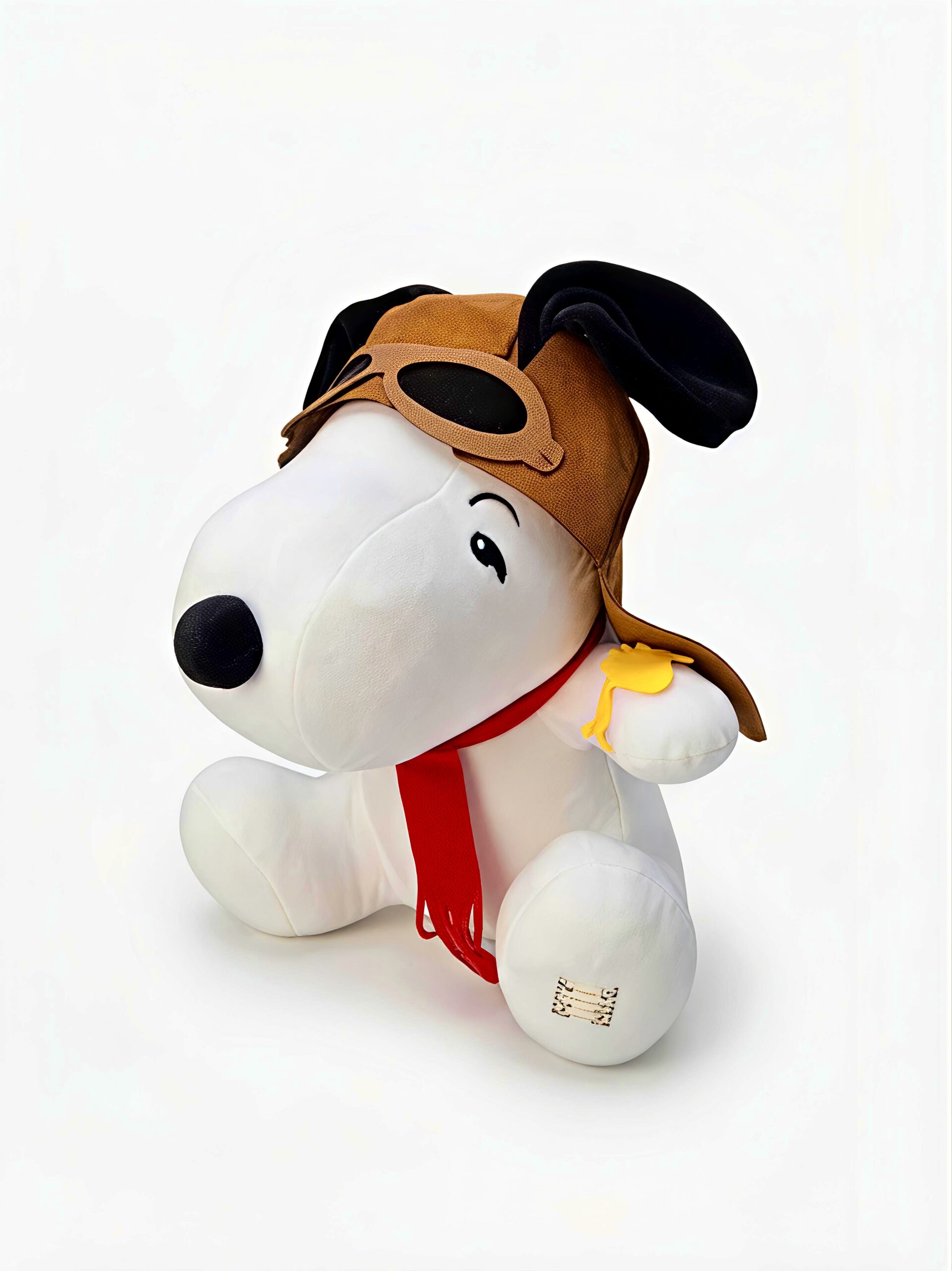 Oplus_16908288 Snoopy Grande de Peluche (Piloto con Bufanda) - Image 1