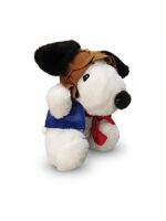 Snoopy Piloto con Capa Azul de Peluche